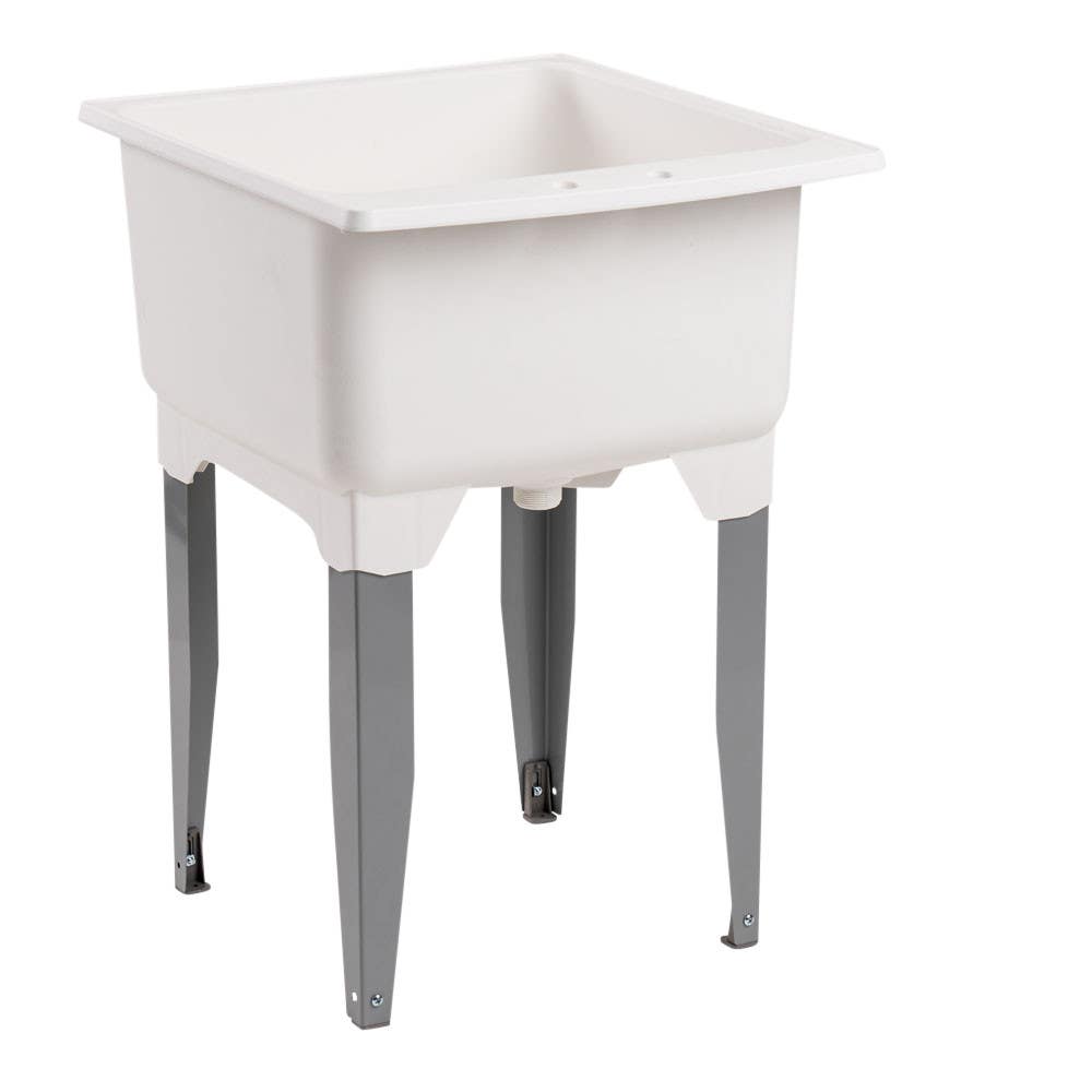 E.L Mustee 14 23" Utilatub Co-Polypure Laundry Tub