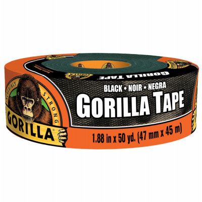 Gorilla Glue Company 108084 Black Tape, 50-Yds.