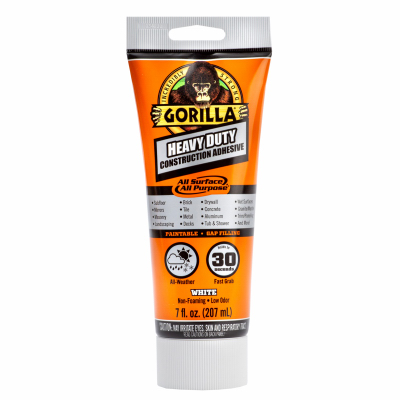 Gorilla Glue Company 108724 Heavy Duty Construction Adhesive, 7 oz.