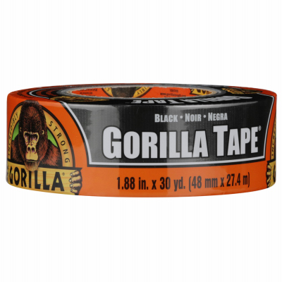 Gorilla Glue Company 105629 Tape, Black, 30-Yd.