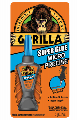 Gorilla Glue Company 6770002 Super Glue Micro Precise,5 Gram