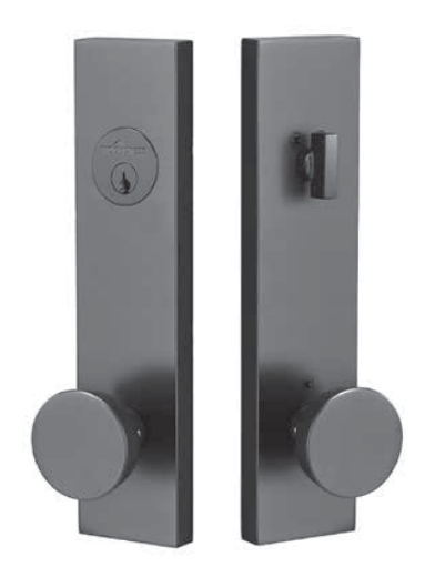 Sure-Loc Hardware ZT307 Zermatt Sideplate Entry with Deadbolt