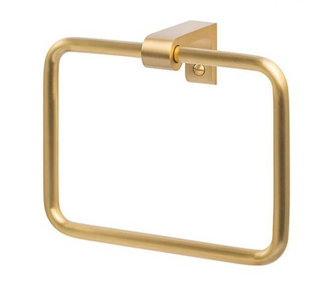 Sure-Loc Hardware SD-TR1 Sedona Series Towel Ring, Solid Brass