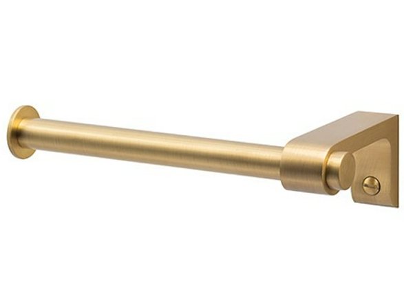 Sure-Loc Hardware SD-PH1 Sedona Series Single Post Paper Holder, Solid Brass