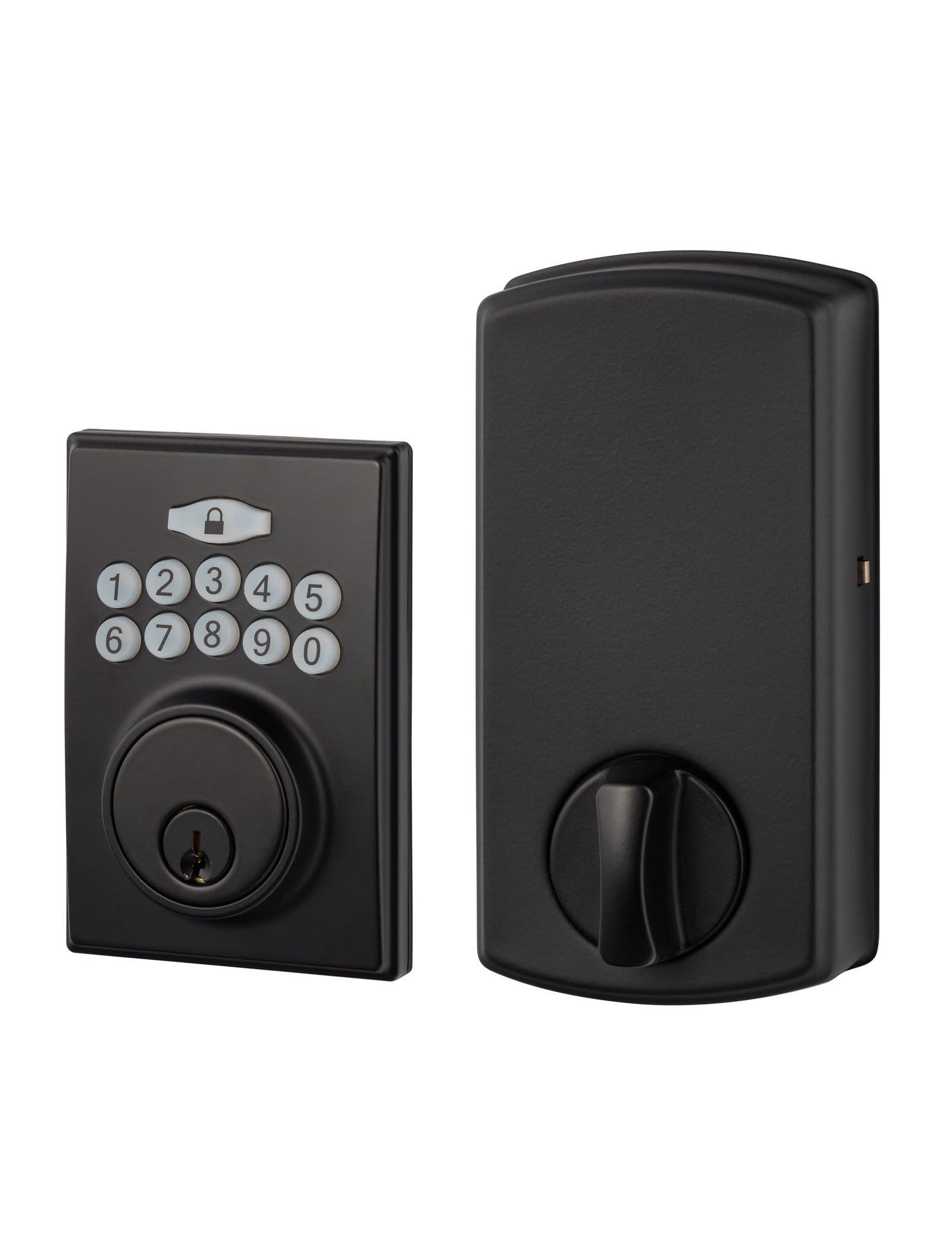 Sure-Loc Hardware DK201-MD Single Cylinder Electronic Deadbolt Modern