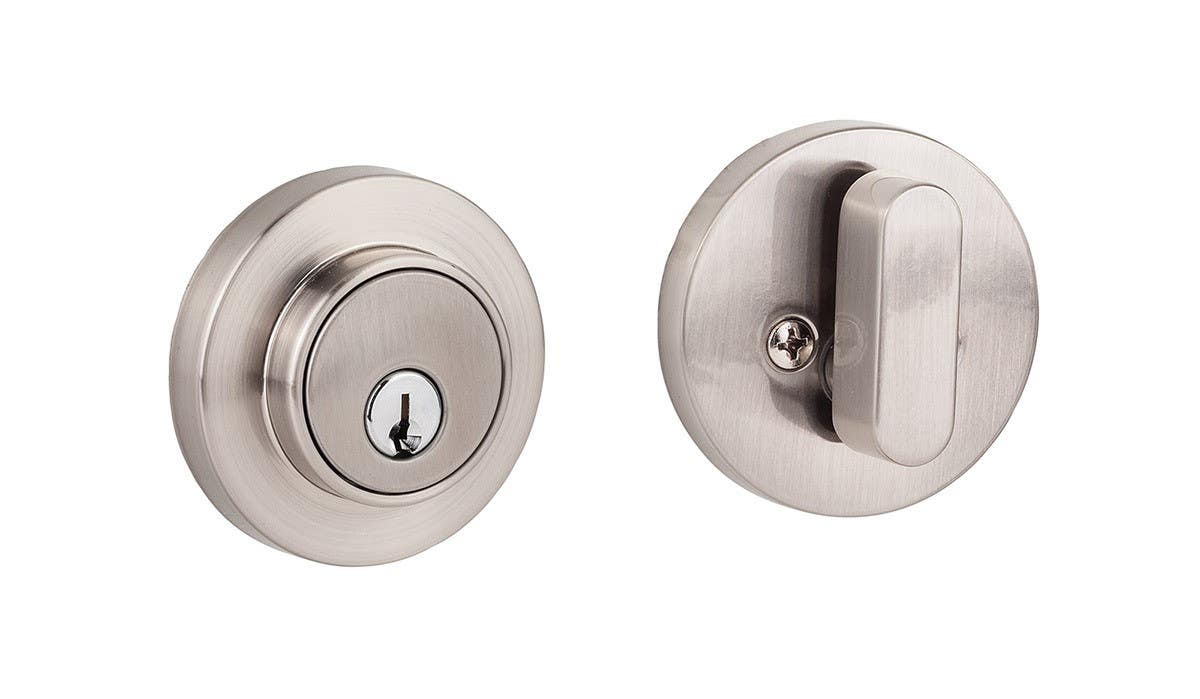 Sure-Loc Hardware DB201-MD Single Cylinder Round Modern Deadbolt