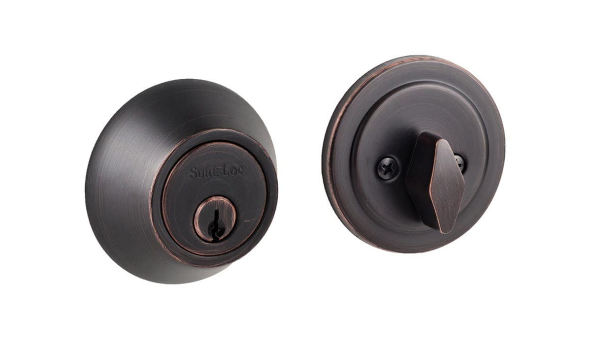 Sure-Loc Hardware DB201 Single Cylinder Contemporary Deadbolt