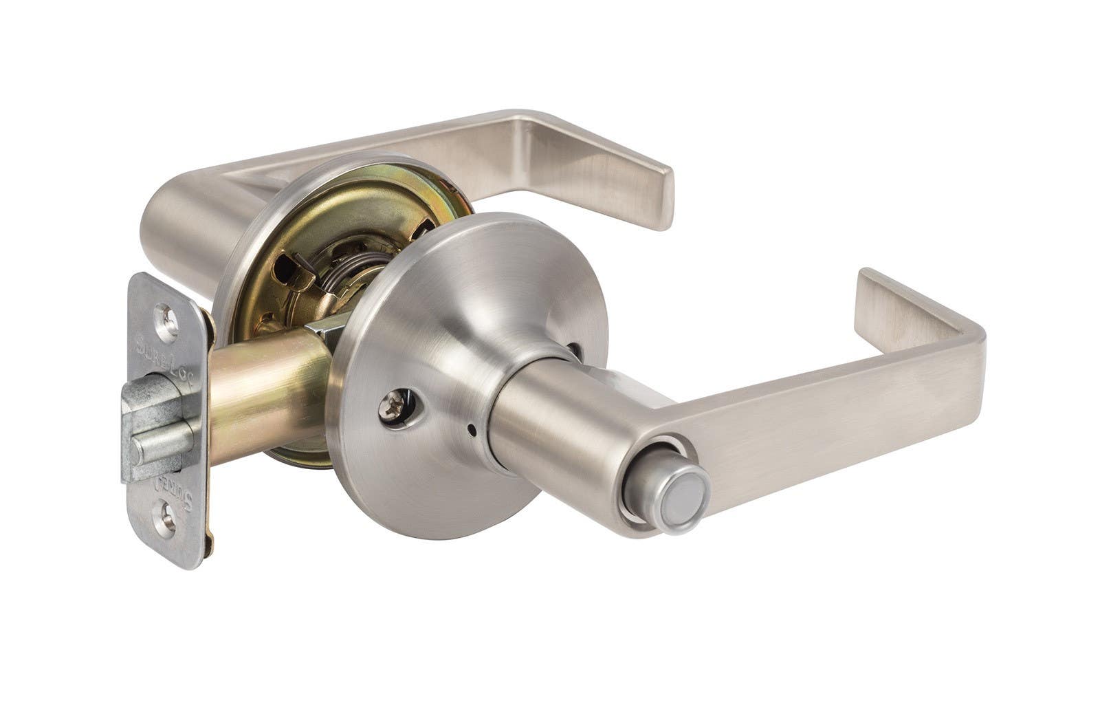 Sure-Loc Hardware CD-HC Grade 3 Cedar HC Lever, Satin Nickel