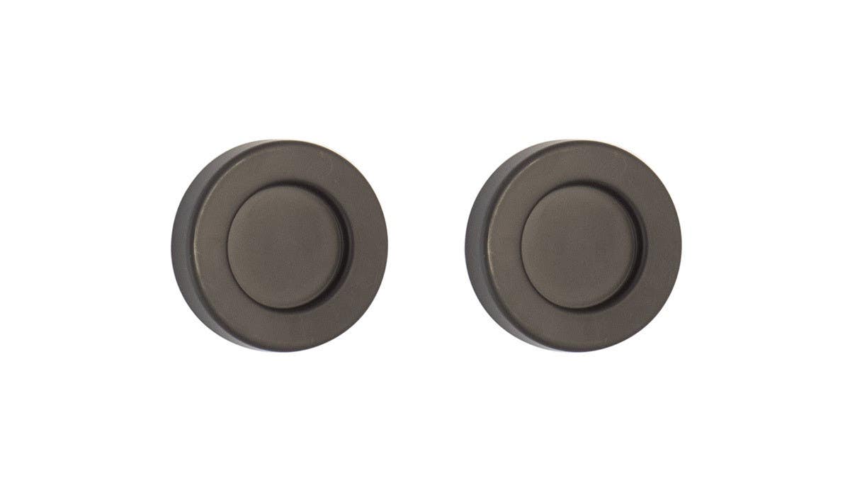 Sure-Loc Hardware BARN-FP2 Round Finger Pull, Double-Sided