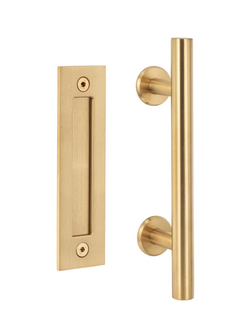 Sure-Loc Hardware BARN-RD3 Ladder Barn Door Handle, Flush Handle 12"