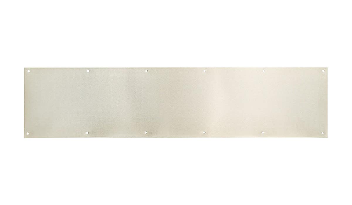 Sure-Loc Hardware KP-834 Kick Plate, Satin Nickel, Aluminum .032 x 8" x 34"