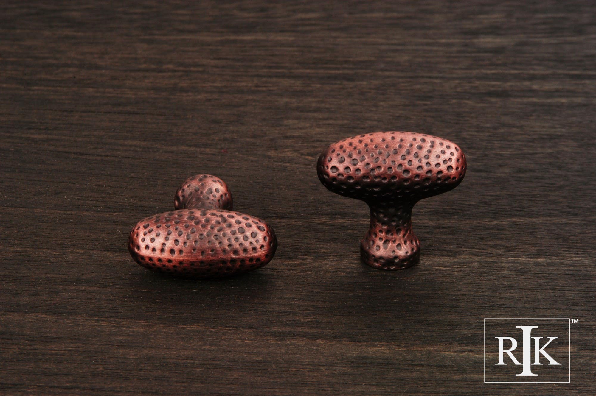 RKI CK 9312 Slim Egg Knob with Divet Indents