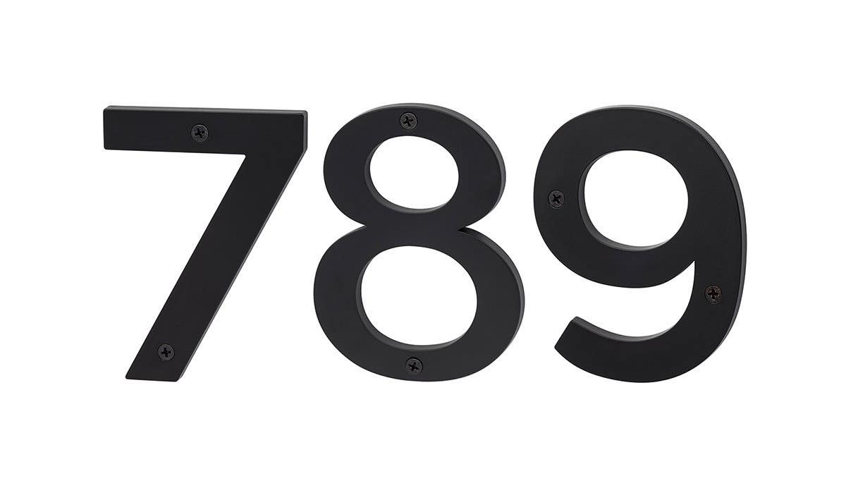 Sure-Loc Hardware HN5 5" Zinc House Number