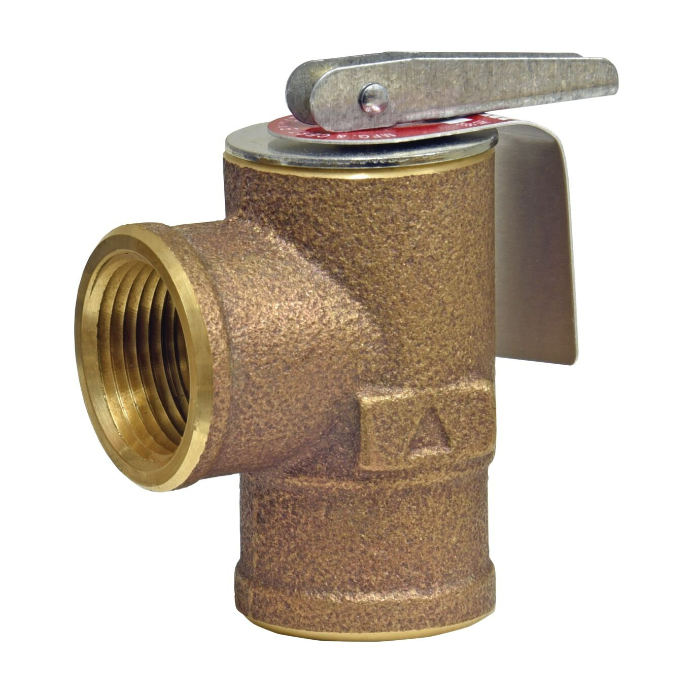 Watts 3/4 335M2-030 Bronze Boiler Pressure Relief Valve, Female Inlet, 3/4"