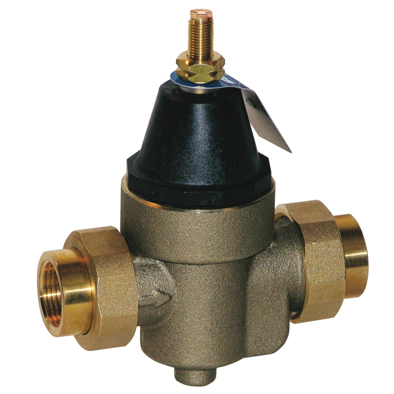 Watts 3/4 LFN45BM1-DU Double-Union Pressure Reducing Valve, 3/4"