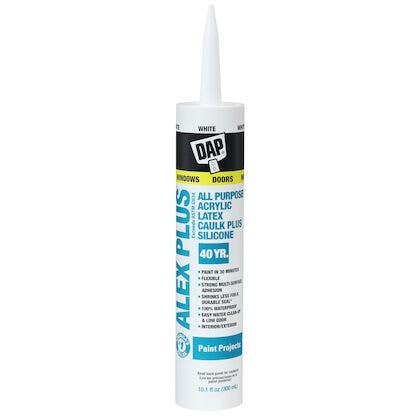 Dap Global Inc 70798181 Alex Plus All Purpose Acrylic Latex Caulk Plus Silicone