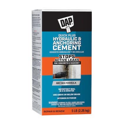 Dap Global Inc 70798140 Quick Plug Hydraulic & Anchoring Cement