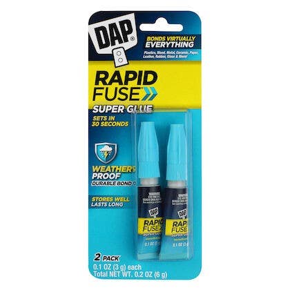 Dap Global Inc 70798001 DAP RapidFuse Super Glue Adhesive