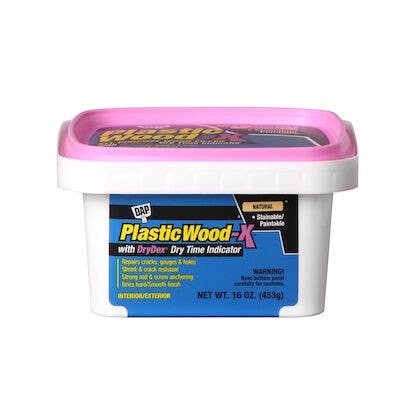 Dap Global Inc 707980054 Plastic Wood-X All Purpose Wood Filler with DryDex Dry Time Indicator
