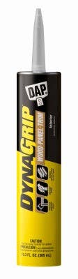 Dap Global Inc 7079827520 DynaGrip Wood, Panel & Trim Construction Adhesive, 10.3-oz.