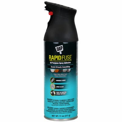 Dap Global Inc 7079800114 Rapid Fuse All Purpose Spray Adhesive, 11-oz.