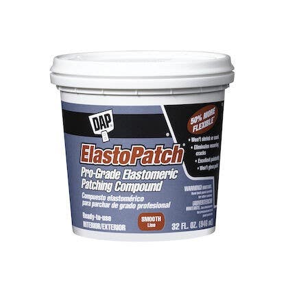 Dap Global Inc 7079812278 Elastopatch Smooth Flexible Patching Compound, 32 OZ
