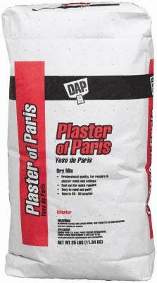 Dap Global Inc 7079810312 Plaster Of Paris, White, 25-Lb. Bag