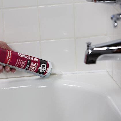 Dap Global Inc 707980 Silicone Kitchen & Bath Rubber Sealant