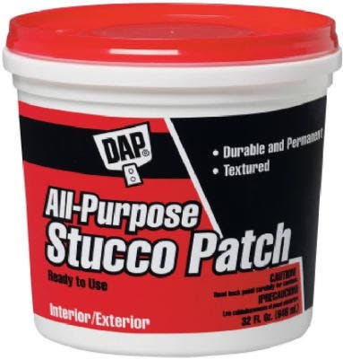 Dap Global Inc 7079810504 Ready Mixed Stucco Patch, 1-Qt.
