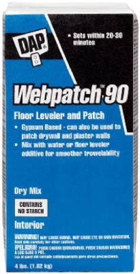Dap Global Inc 7079810314Webpatch 90 Floor Leveler, 4-Lb.