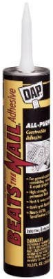 Dap Global Inc 7079825082 Beats The Nail All-Purpose Construction Adhesive, 10.3 OZ