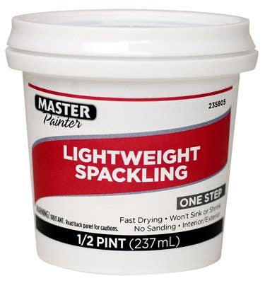 Dap Global Inc 7079808736 Master Painter Superior Spackling, Lightweight, 1/2-Pint