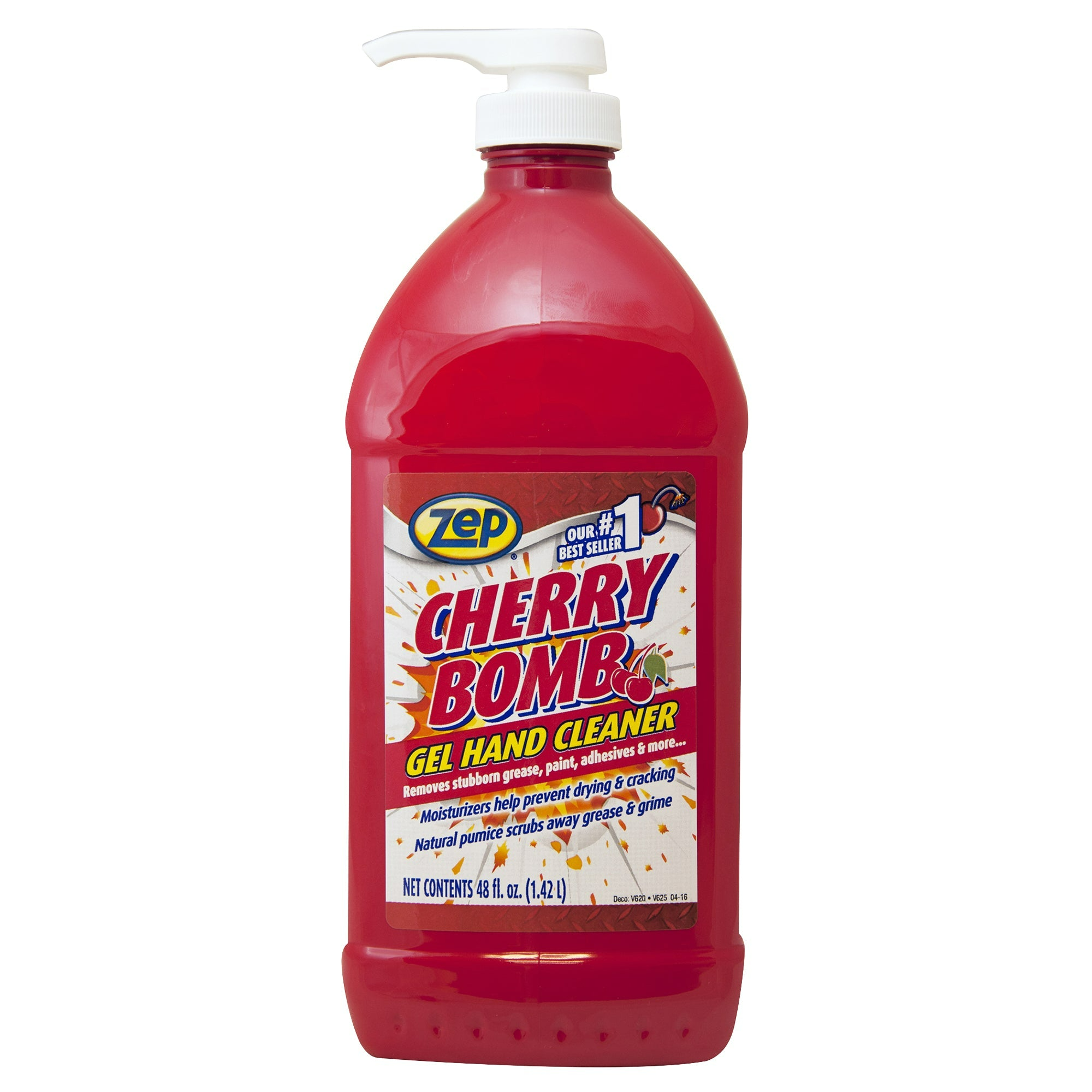 Zep ZUCBHC484 Cherry Bomb Hand Cleaner, 48 Oz.