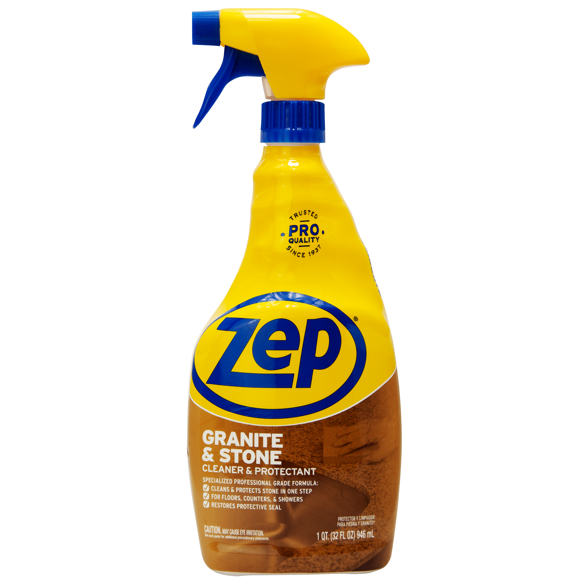 Zep ZUCSPP32 Granite And Stone Cleaner And Protectant, 32 Oz.