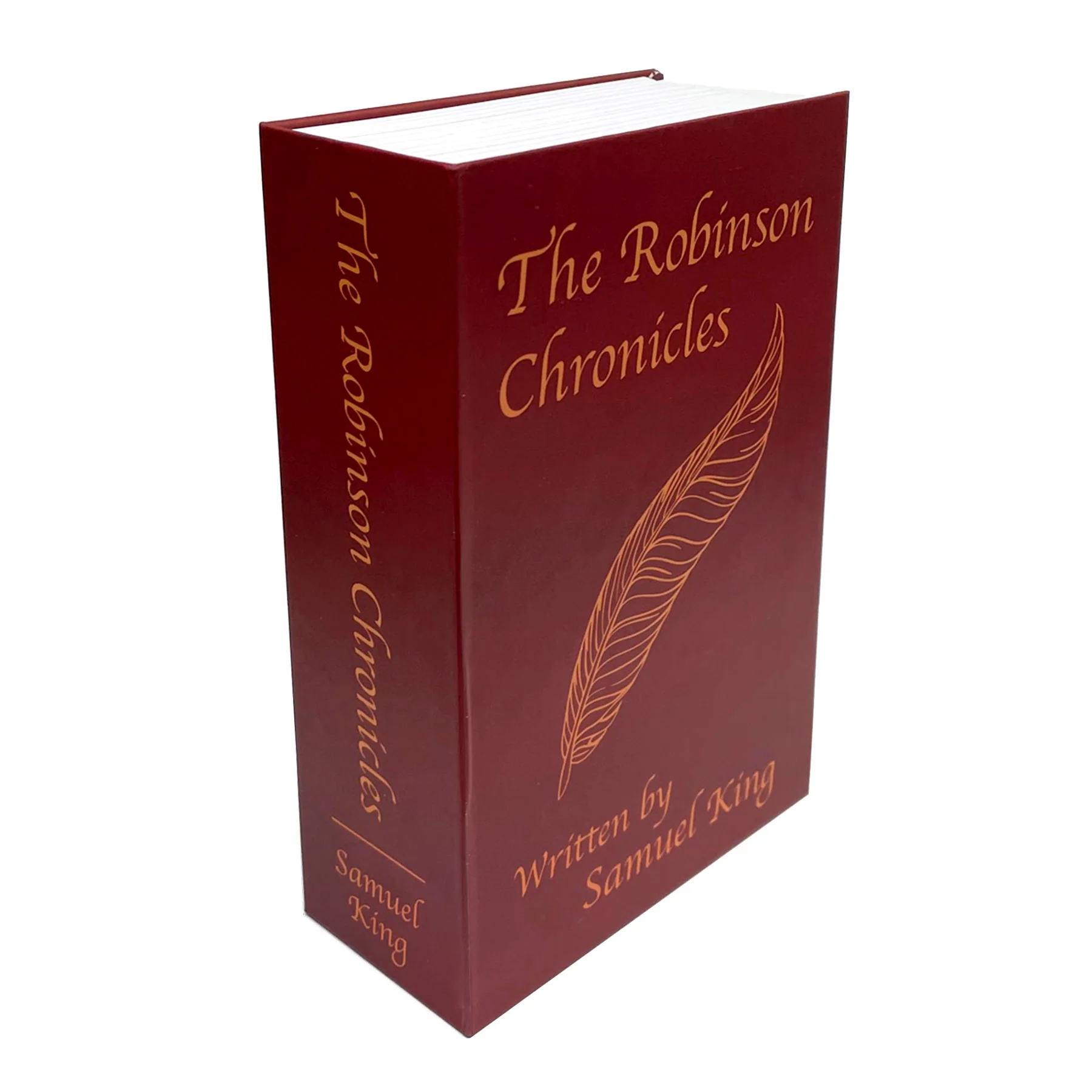 Lucky Line 62200 Locking Diversion Book Safe