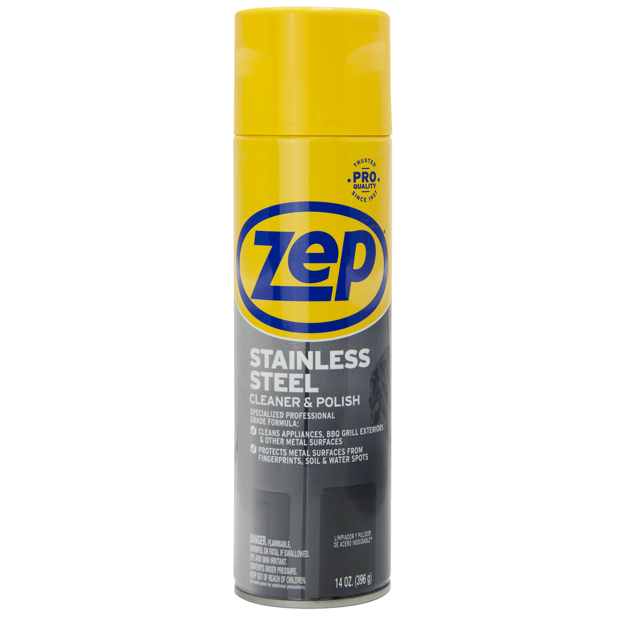 Zep ZUSSTL14 Stainless Steel Cleaner And Polish,14 Oz.