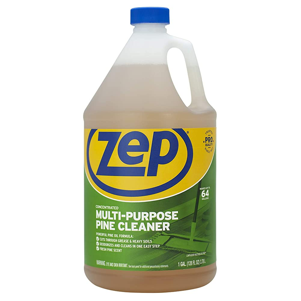 Zep ZUMPP128 Pine Multi-Purpose Concentrated Cleaner, 1 Gallon
