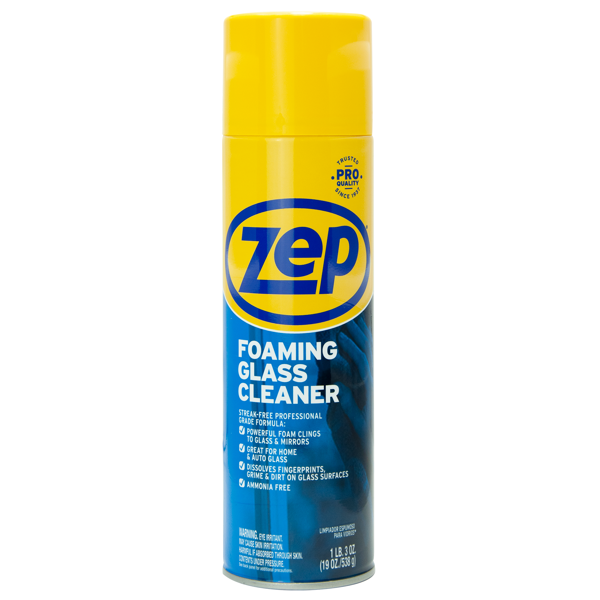Zep ZUFGC19 Foaming Glass Cleaner, 19 Oz.