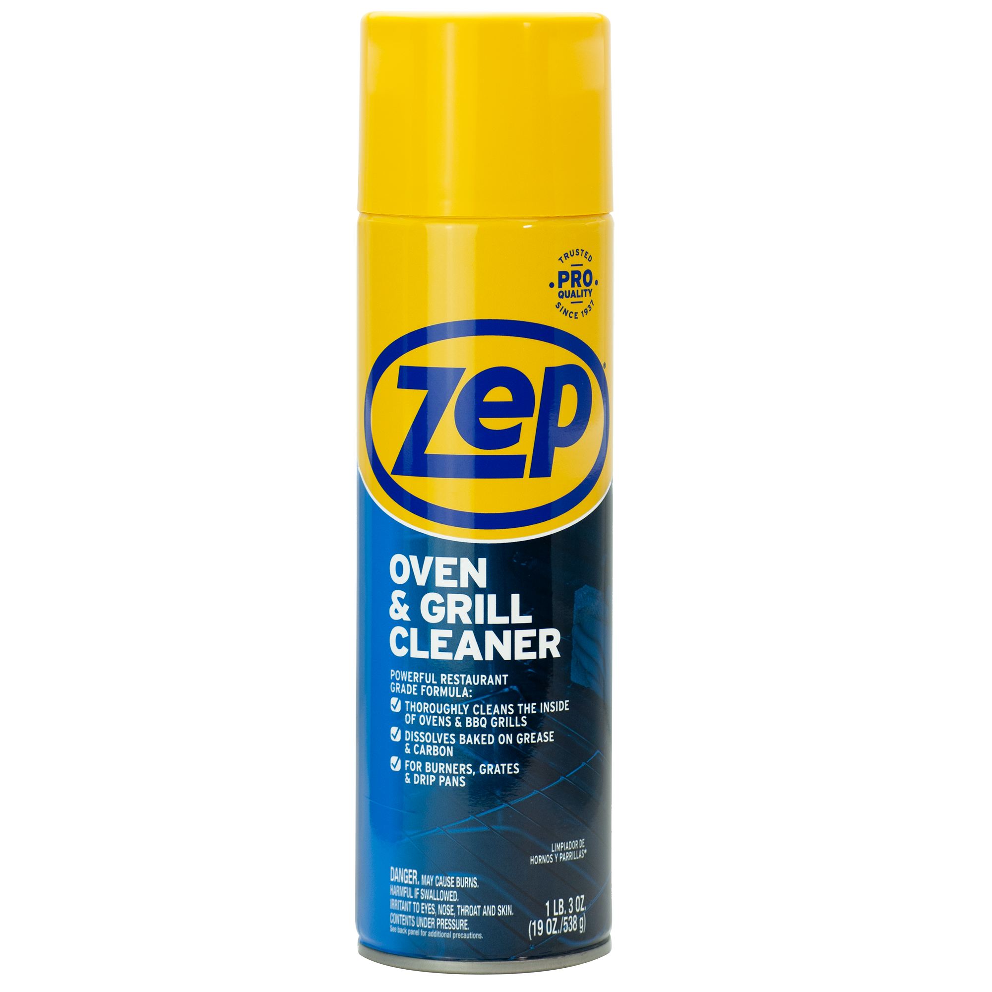 Zep ZUOVGR19 Heavy-Duty Foaming Oven And Grill Cleaner, 19 Oz.