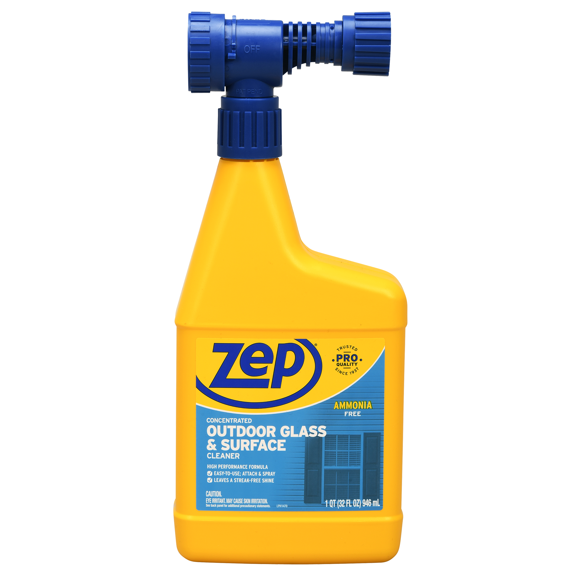 Zep U49910 Hose-End Outdoor Cleaner, 32 Oz.