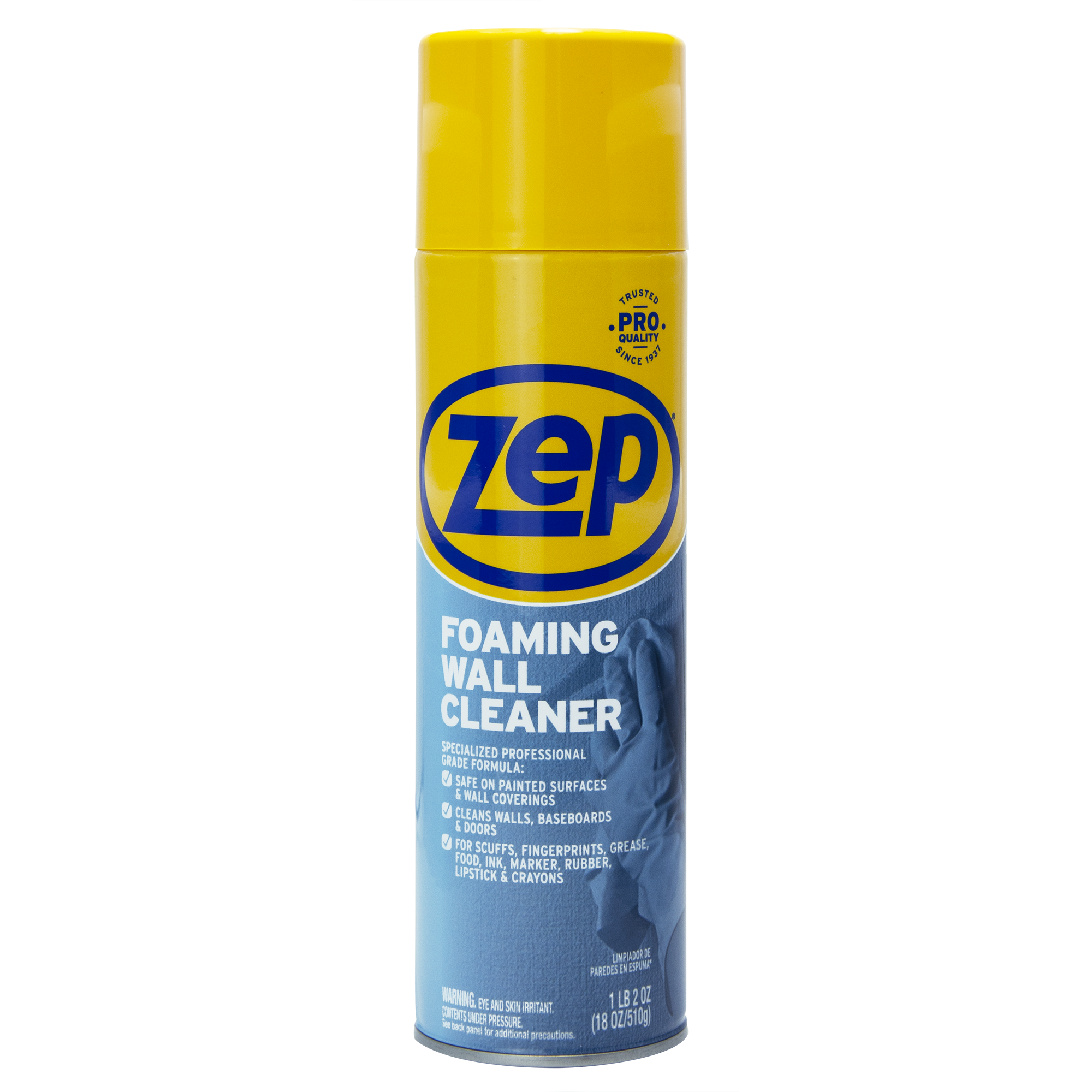Zep ZUFWC18 Foaming Wall Cleaner, 18 Oz.