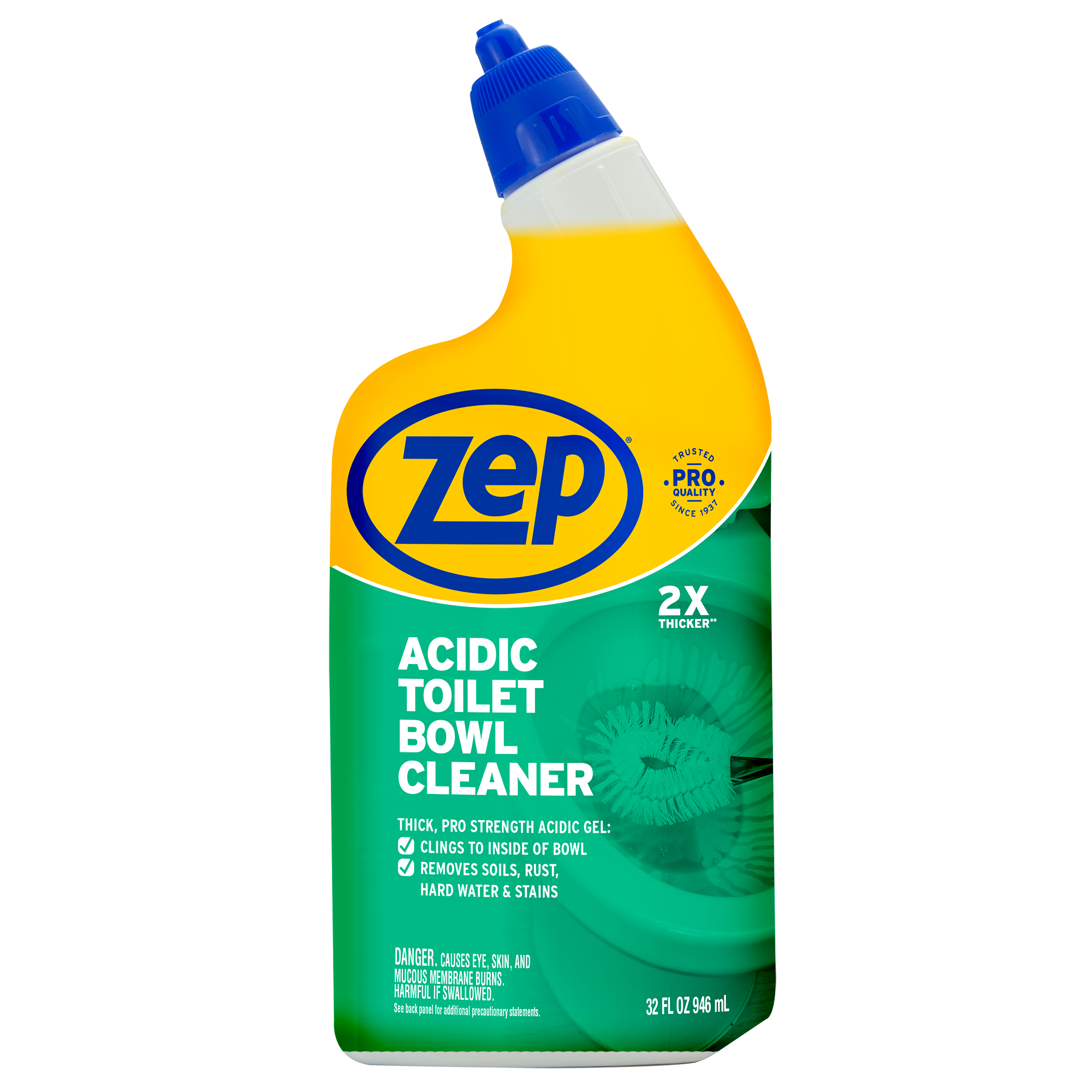 Zep ZUATBC32 Acidic Toilet Bowl Cleaner, 32 Oz.