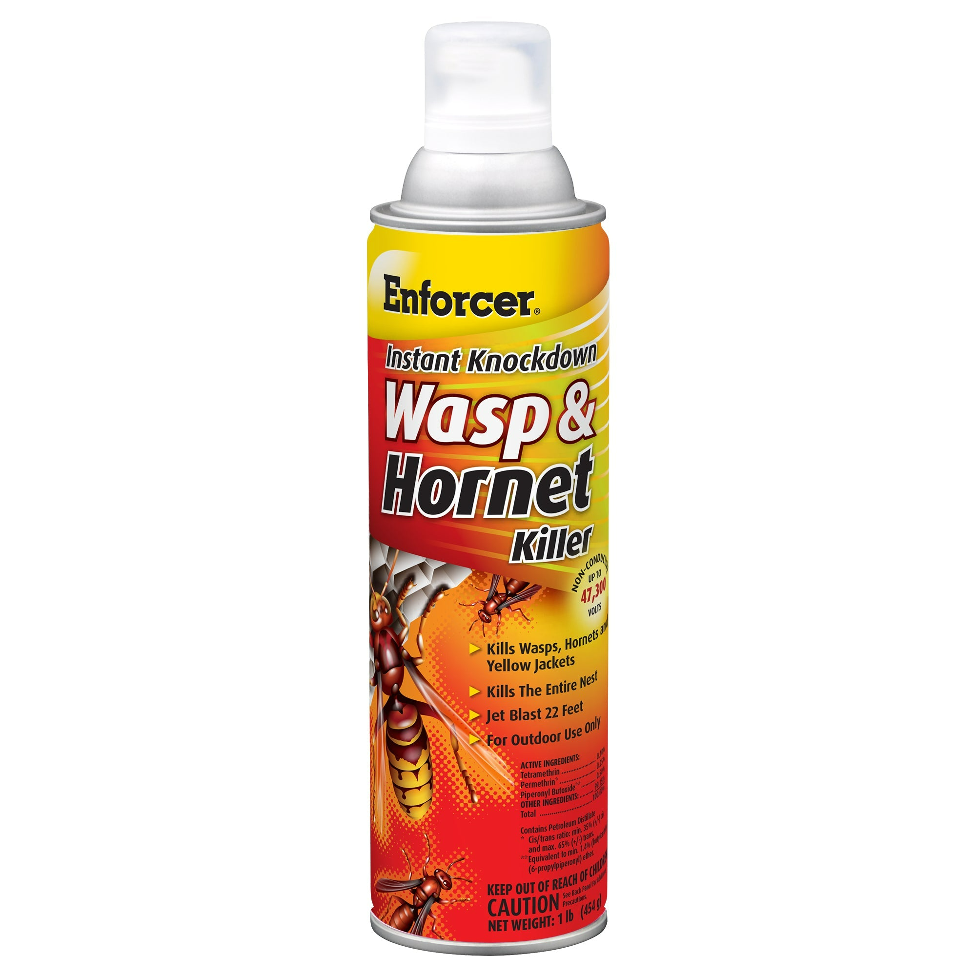 Zep EWHIK16 Instant Knockdown Wasp And Hornet Killer Spray, 16 Oz.