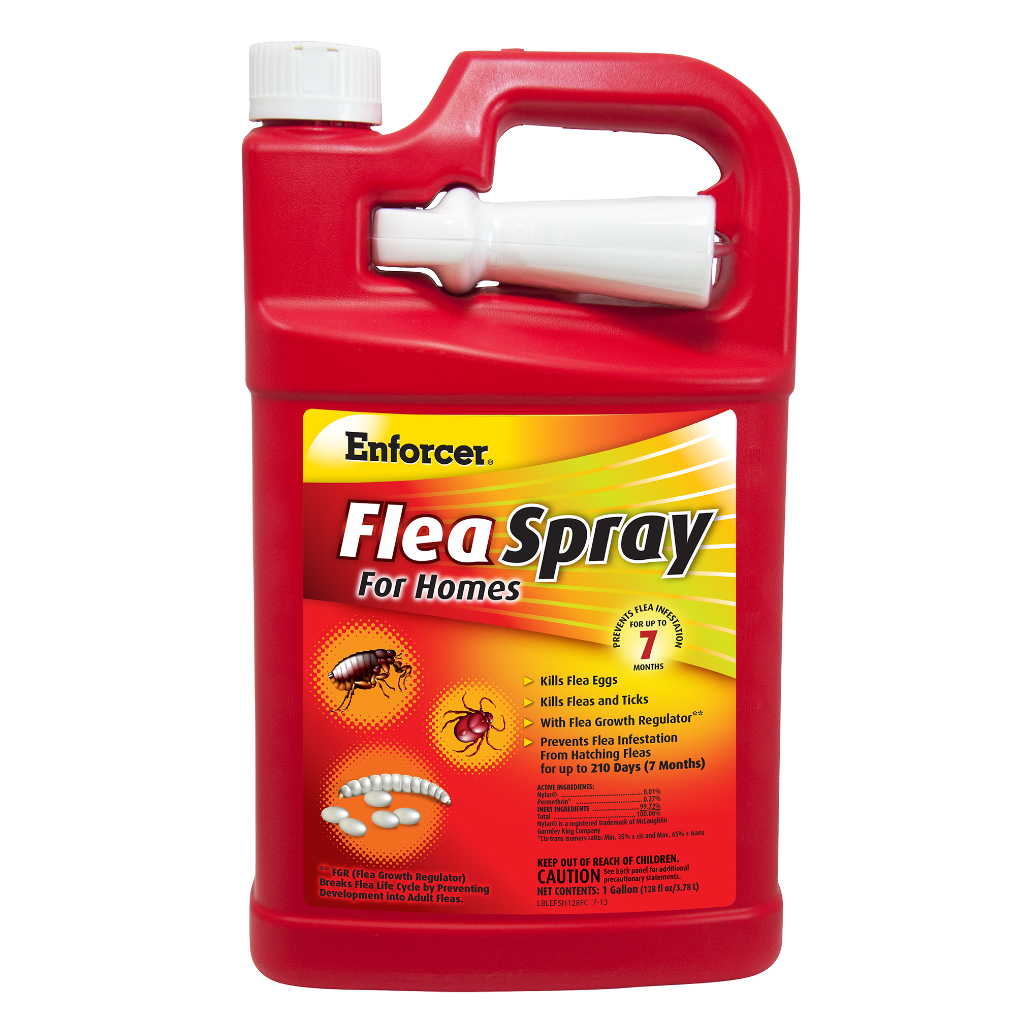 Zep EFSH128 Flea Spray For Homes, 1 Gallon