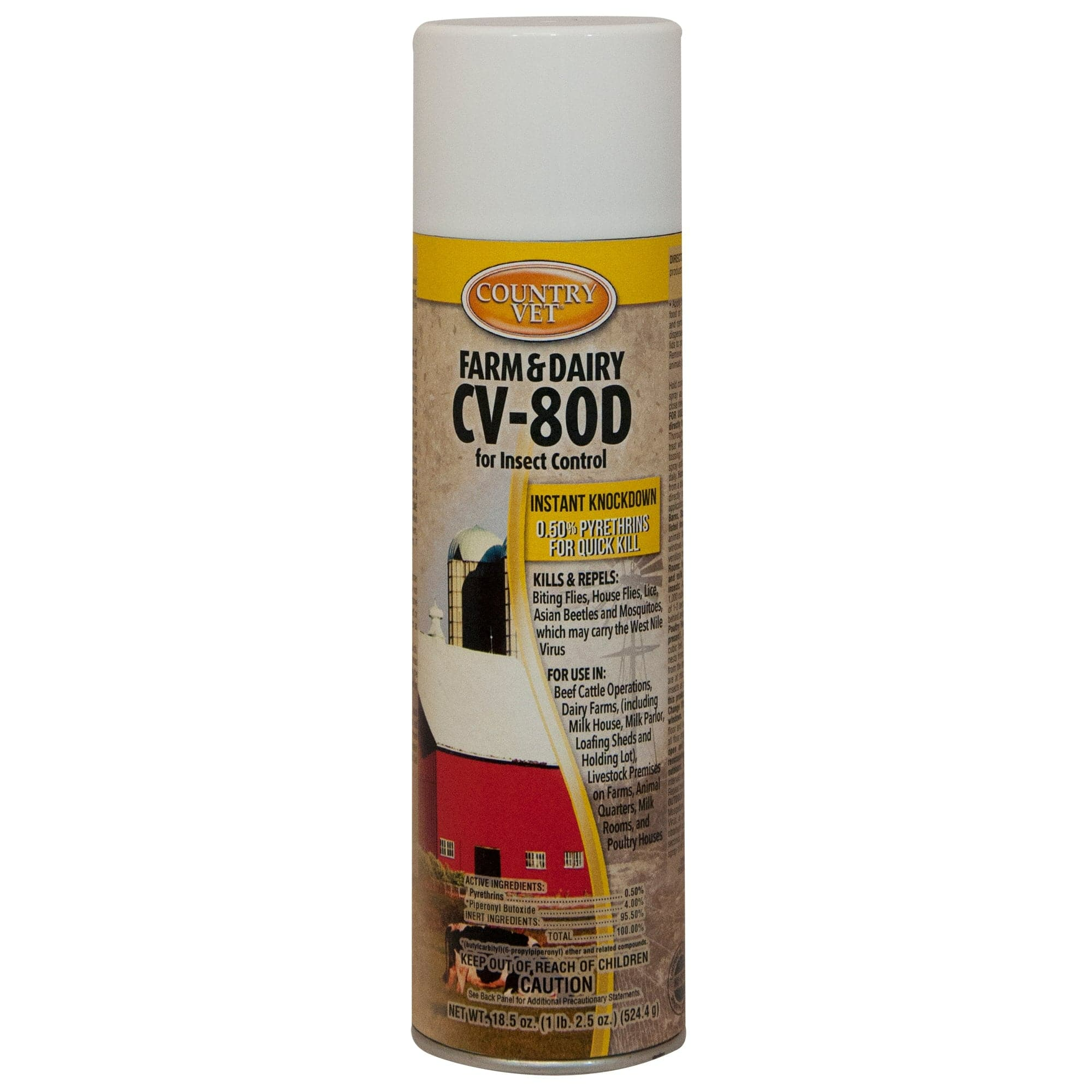 Zep 348318CVA CV-80D Farm And Dairy Insect Control Spray, 18.5 Oz.
