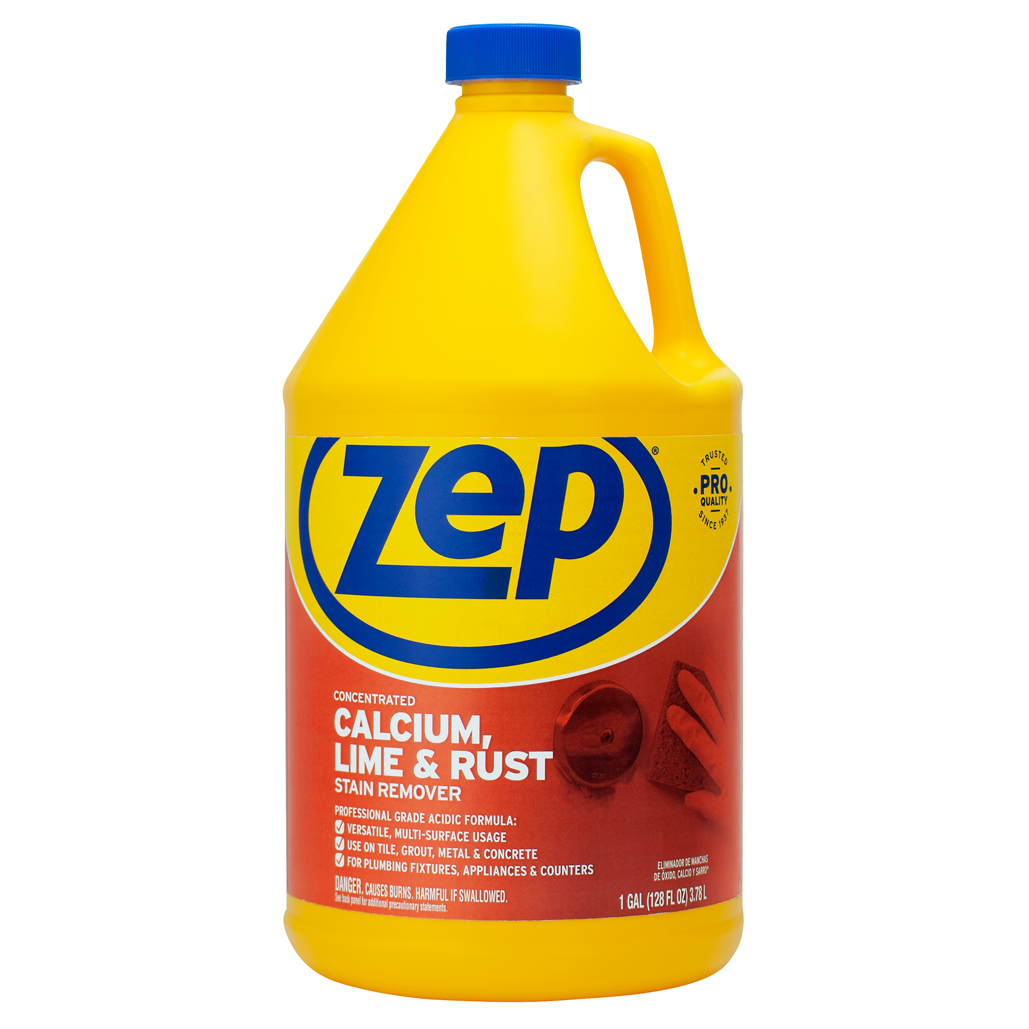 Zep ZUCAL Concentrated Calcium, Lime & Rust Stain Remover
