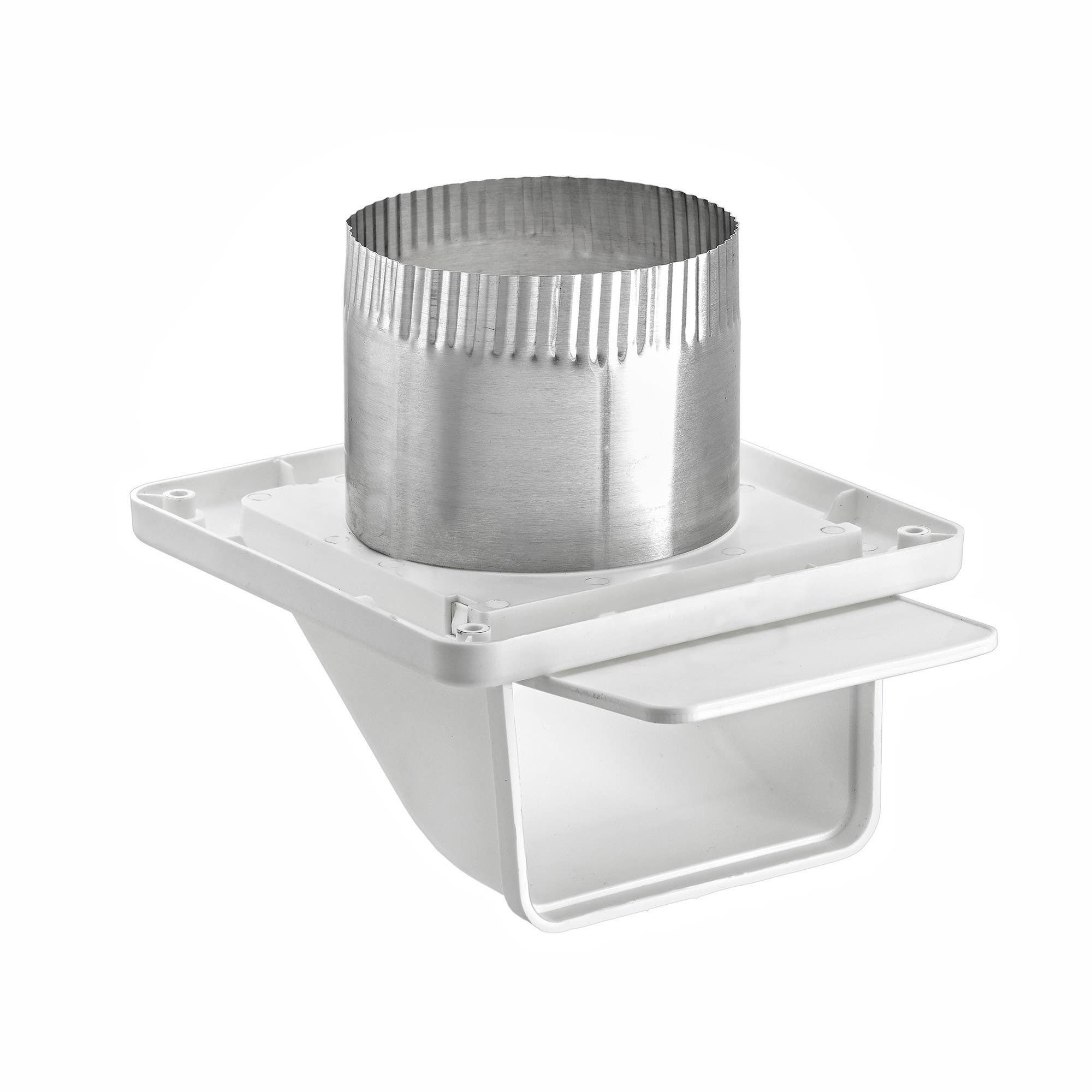 Lambro Industries 143WTP 4 inch Exhaust Soffit Dryer Vent - 3 inch Pipe