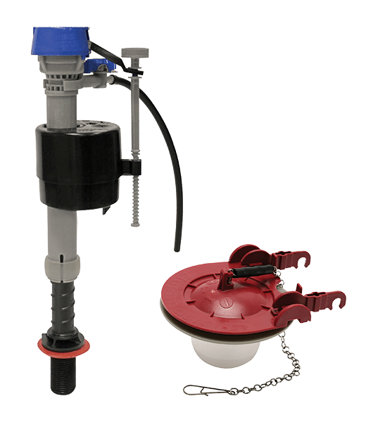 Fluidmaster K-400H-040-T5 Performax Fill Valve & 3 Inch Flapper Repair Kit