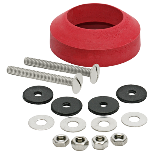 Fluidmaster 6102 Tank-To-Bowl Gasket & 2 Bolts, 2 3/4"