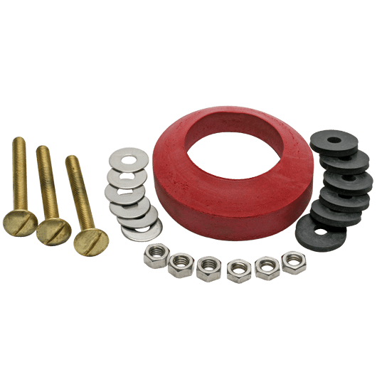 Fluidmaster 6106 Tank-To-Bowl Gasket & 3 Bolts, 2 3/4"